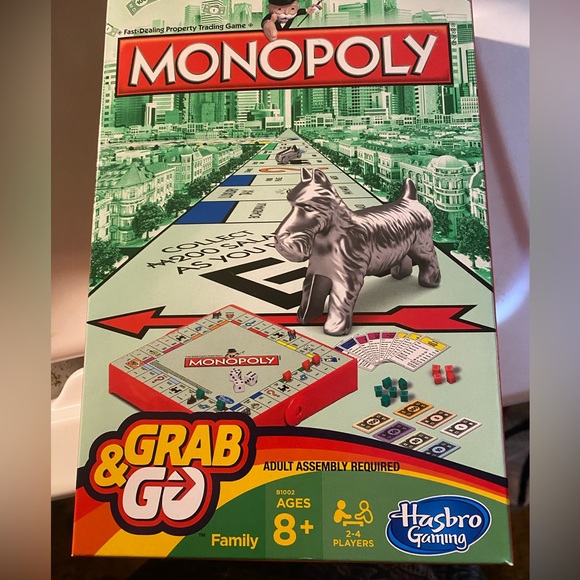 Hasbro Games Monopoly Grab And Go Poshmark